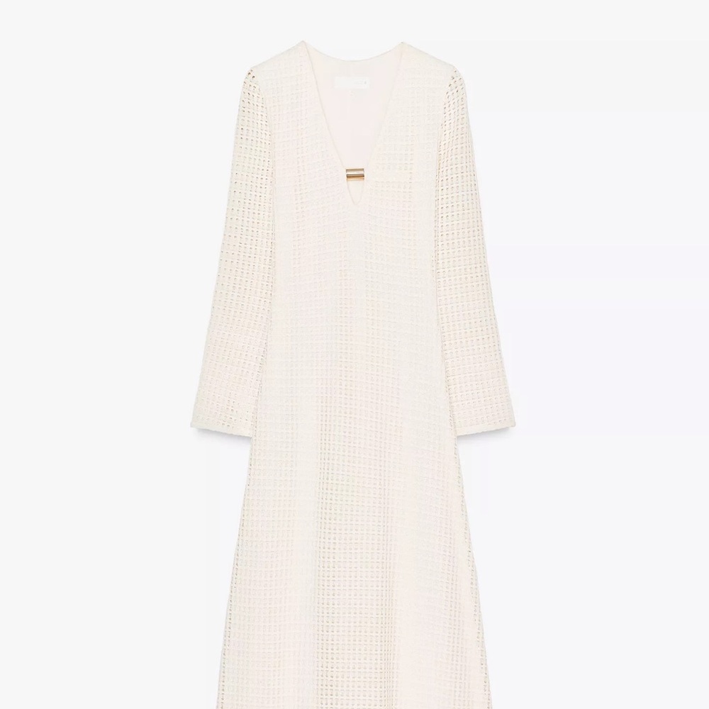Zara crochet dress